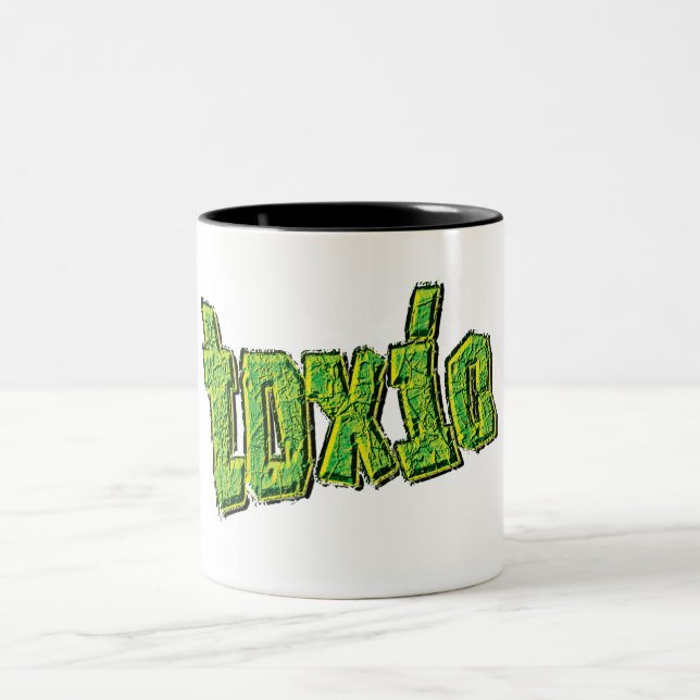 toxic Two-Tone coffee mug (Center)