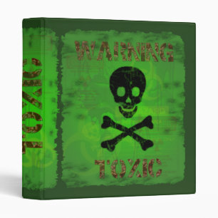 Toxic Warning Binder