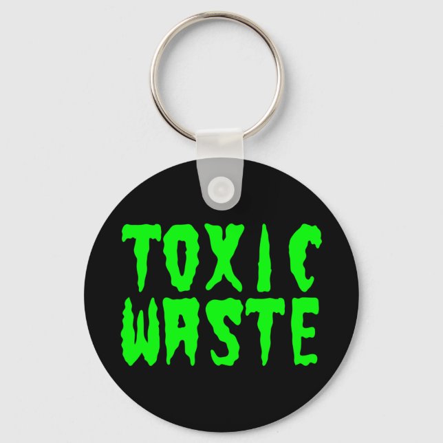 TOXIC WASTE KEYCHAIN (Front)
