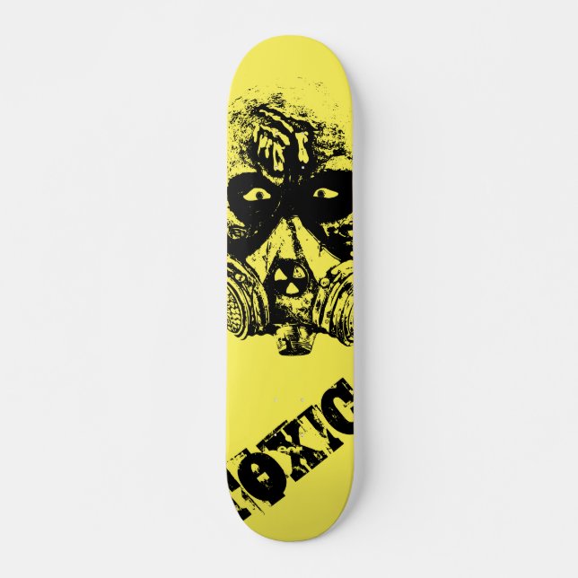 Toxic Waste Skateboard Deck Design (Front)