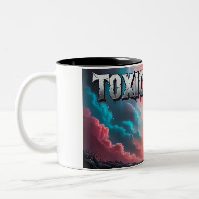 Toxic world mug (Left)