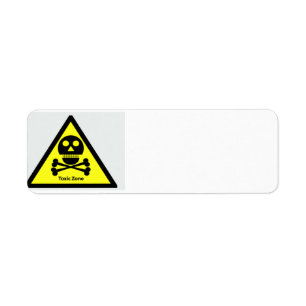 Toxic Zone Sign