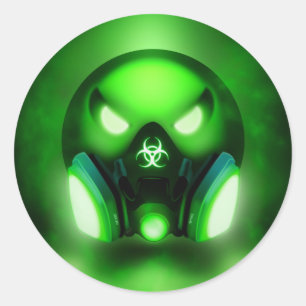 Toxicmoji Round Sticker