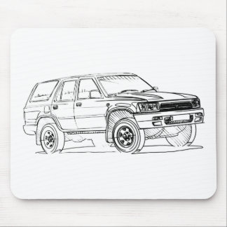 Toy 4Runner gen2 1992+ Mouse Pad