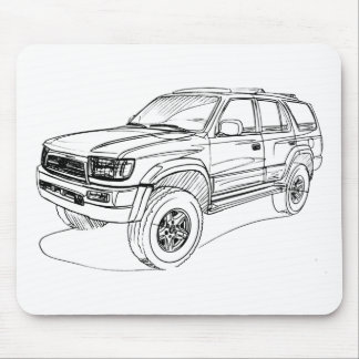 Toy 4Runner gen3 1996+ Mouse Pad