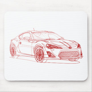 Toy 86 GTS 2012 Mouse Pad