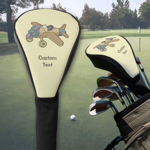 Toy Airplane Golf Head Cover