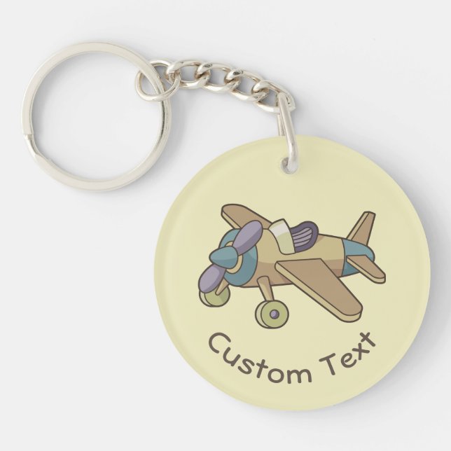 Toy Airplane Keychain (Front)