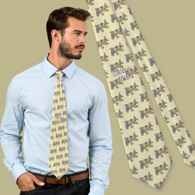 Toy Airplane Tie (Creator Uploaded)