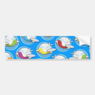 Toy Airplanes Bumper Sticker