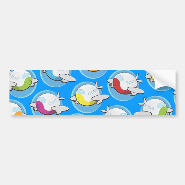 Toy Airplanes Bumper Sticker (Front)