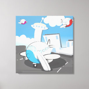 Toy Airplanes Canvas Print