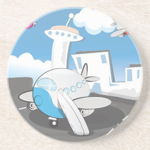 Toy Airplanes Coaster