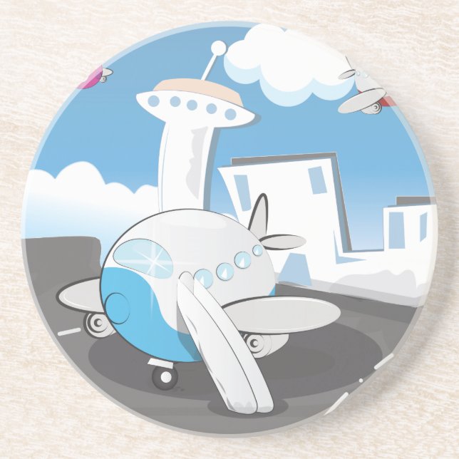 Toy Airplanes Coaster (Front)