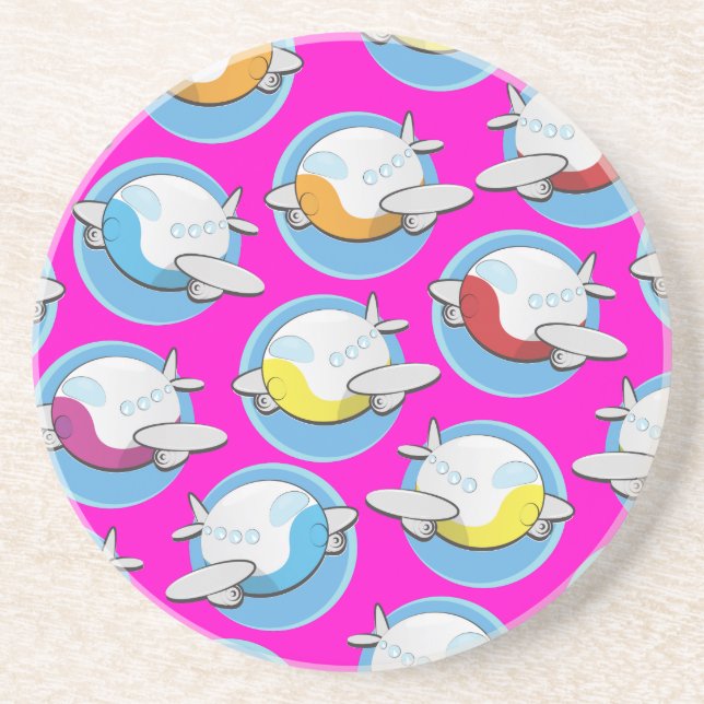 Toy Airplanes Coaster (Front)