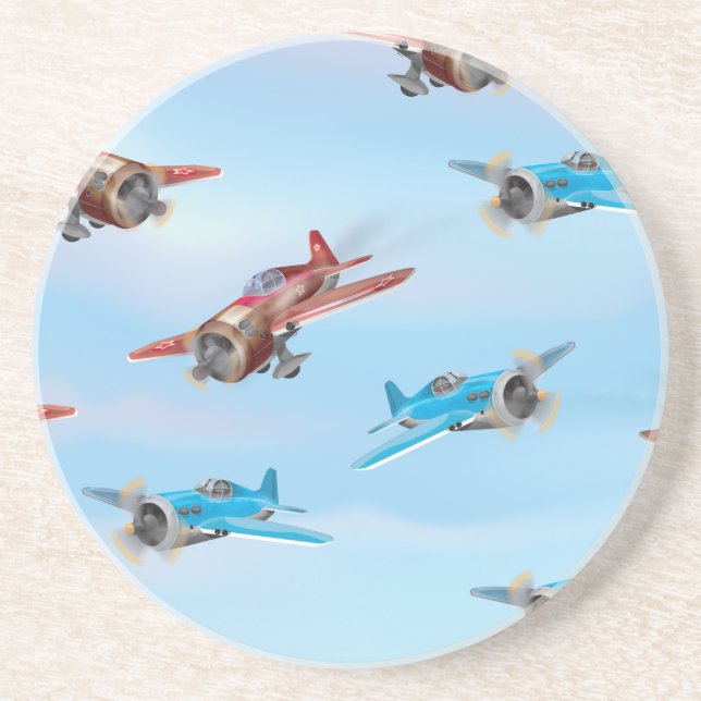 Toy Airplanes Coaster (Front)