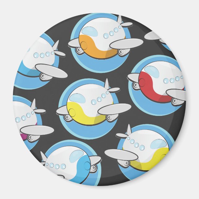 Toy Airplanes Magnet (Front)