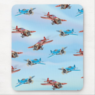 Toy Airplanes Mouse Pad