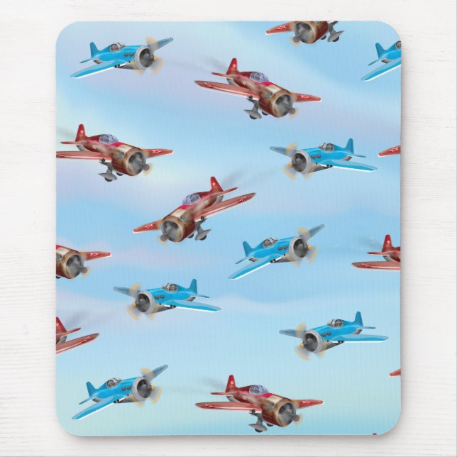Toy Airplanes Mouse Pad (Front)