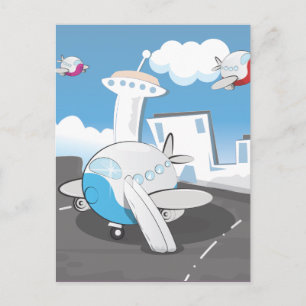 Toy Airplanes Postcard