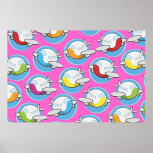 Toy Airplanes Poster