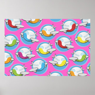 Toy Airplanes Poster