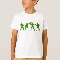 Toy Army Men T-Shirt in Green