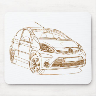 Toy Aygo 2013 Mouse Pad