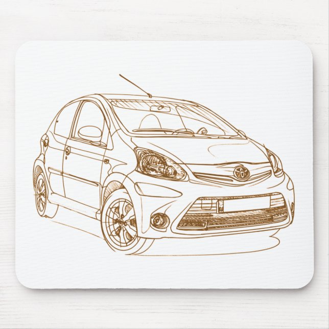 Toy Aygo 2013 Mouse Pad (Front)