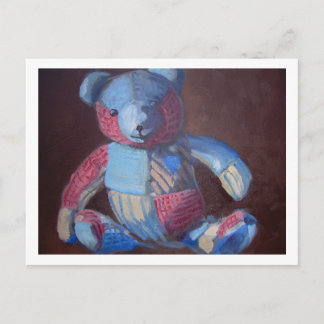 Toy bear postcard