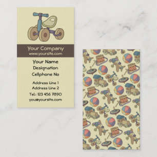 Toy Bike Business Card
