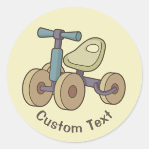 Toy Bike Classic Round Sticker