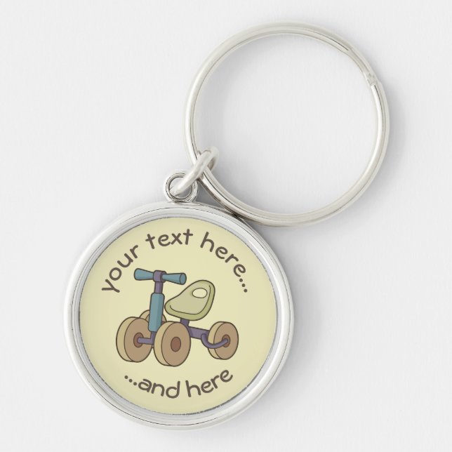 Toy Bike Keychain (Front)