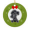 Toy Black Poodle Christmas Classic