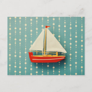 Toy Boat Postcard