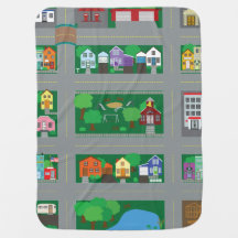 Toy Car Town Road Map