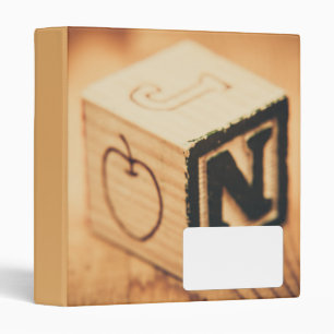 Toy cube... binder