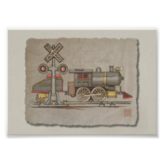 Toy Electric Train Photo Print