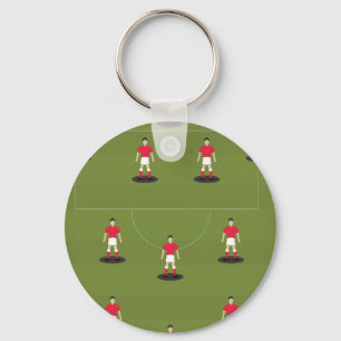 Toy Football Team Keychain