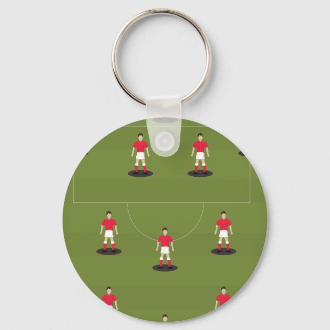 Toy Football Team Keychain (Front)