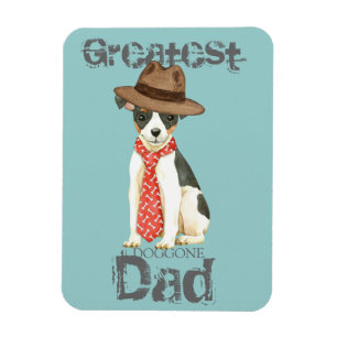 Toy Fox Terrier Dad Magnet