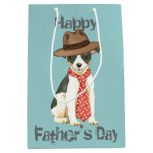 Toy Fox Terrier Dad Medium Gift Bag