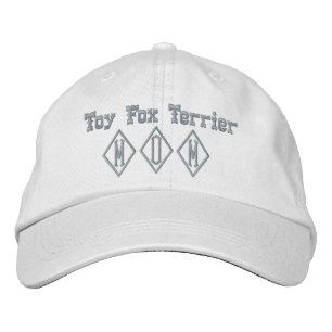 Toy Fox Terrier Mom Gifts Embroidered Hat