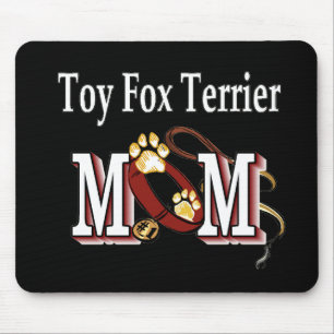 Toy Fox Terrier MOM Gifts Mouse Pad