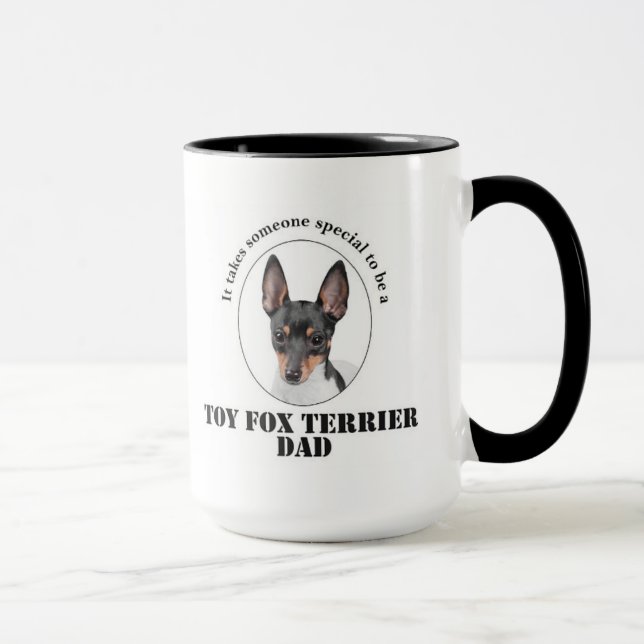 Toy Fox Terrier Papa Mug (Droite)