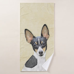Toy Fox Terrier Peinture - Cute Original Dog Art