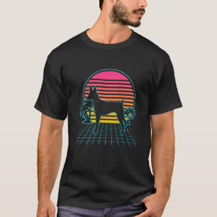 Toy Fox Terrier Vintage 80s Vaporwave Aesthetic Do T-Shirt