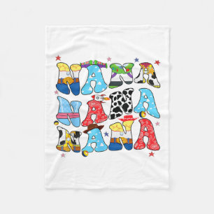 Toy Funny Nana Story Grandma Grandpa Mothers Day F Fleece Blanket