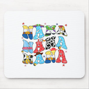 Toy Funny Nana Story Grandma Grandpa Mothers Day F Mouse Pad