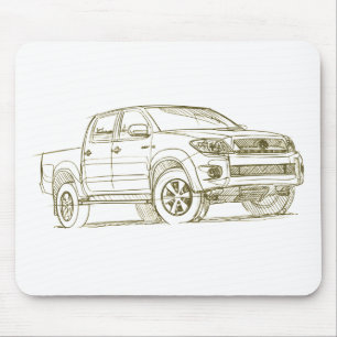 Toy Hilux 2009 Mouse Pad